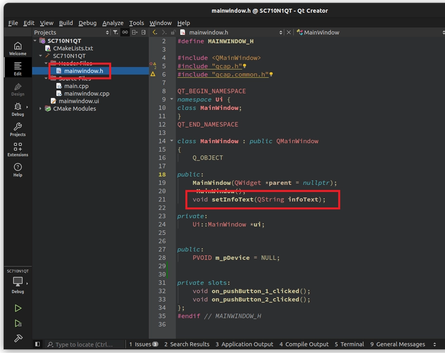 9-5 Callback and Image Snapshot Example