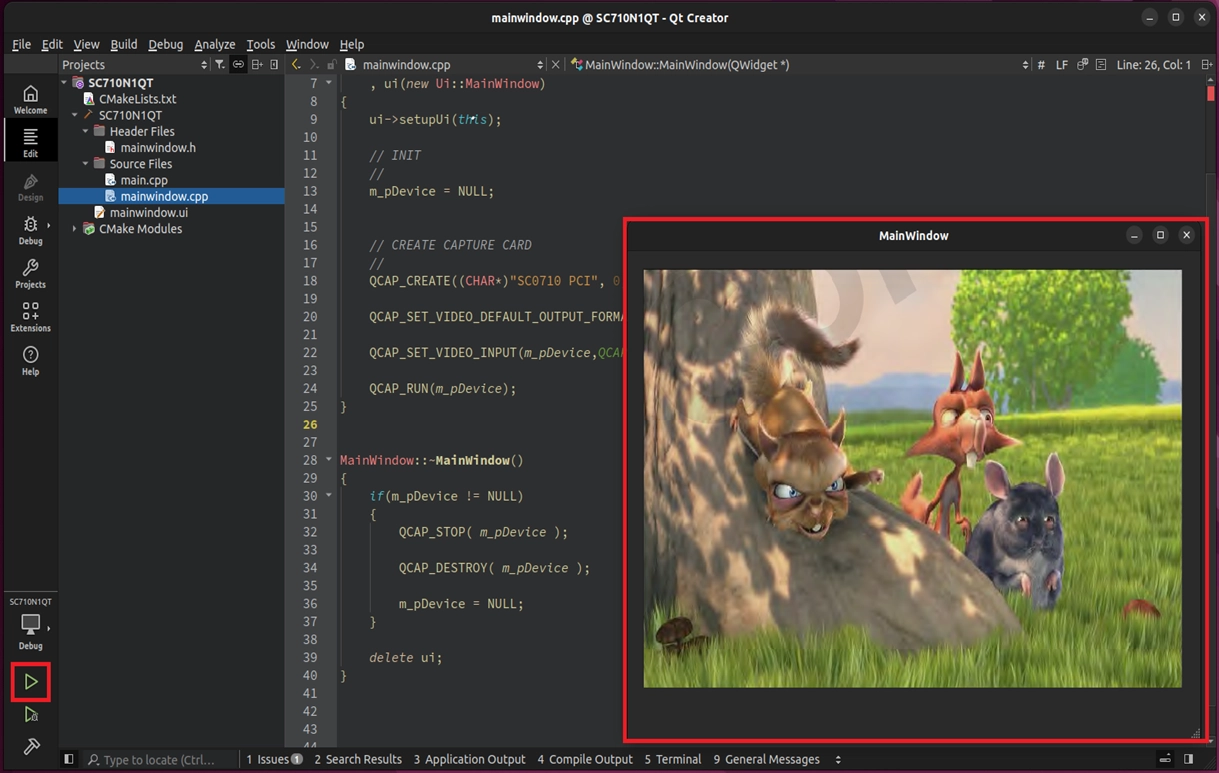9-4 Capture and Display Example