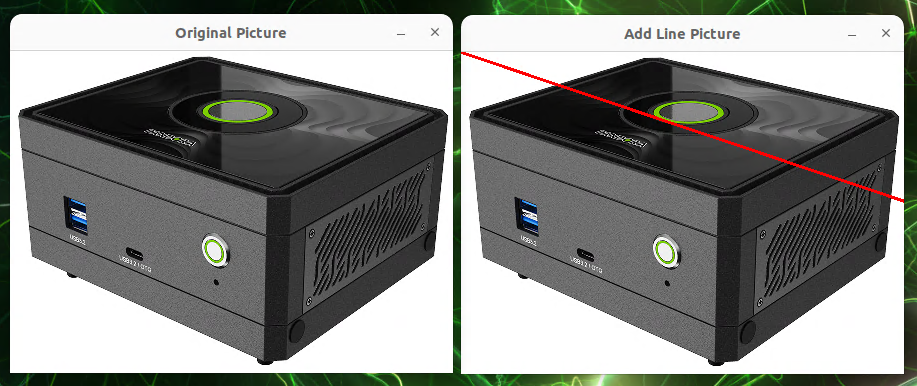 Graphic confirming that OpenCV is successfully installed on the system