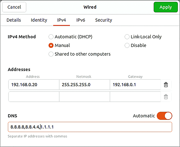 3-2 Network Configuration