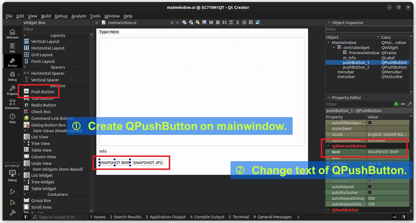 9-5 Callback and Image Snapshot Example