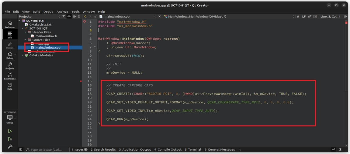 9-4 Capture and Display Example