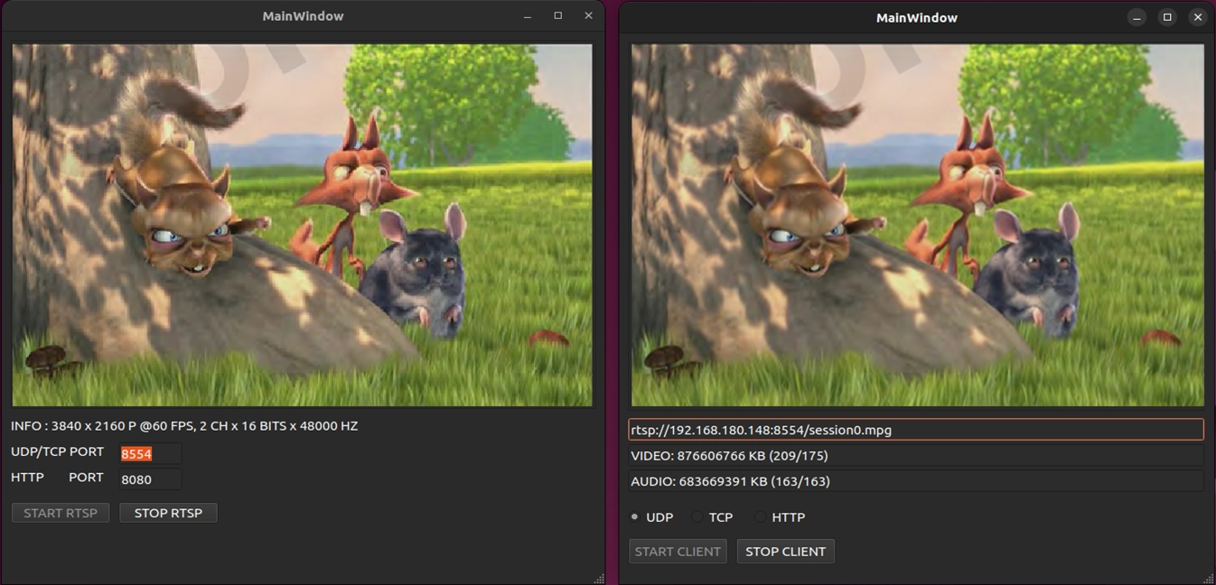 9-9 RTSP Stream Client Example Tutorial