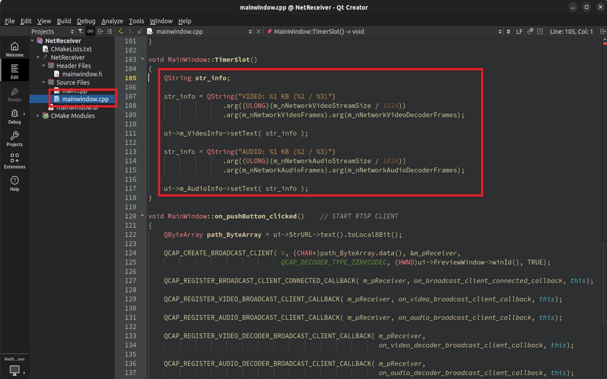 9-9 RTSP Stream Client Example Tutorial