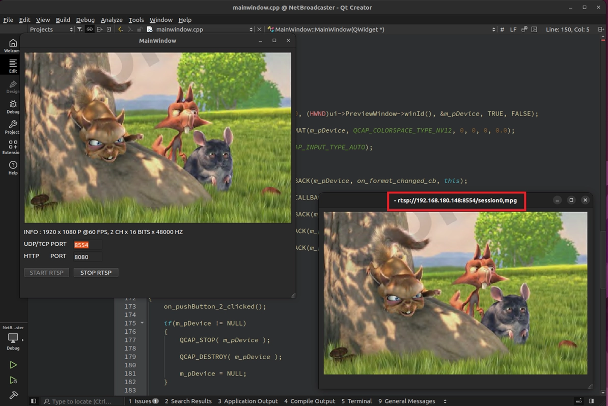 9-8 RTSP Stream Server Example Tutorial